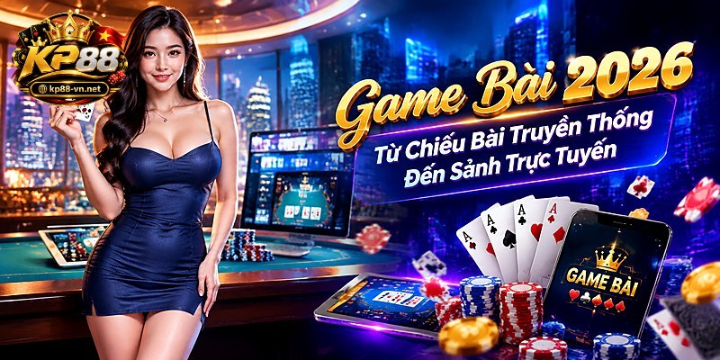 Game Bài 2026: Từ Chiếu Bài Truyền Thống Đến Sảnh Trực Tuyến