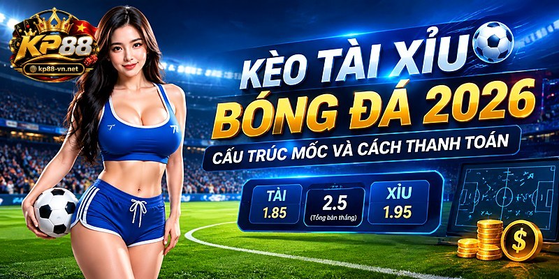 Kèo Tài Xỉu Bóng Đá 2026: Cấu Trúc Mốc Và Cách Thanh Toán