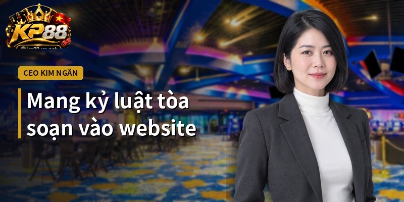 Mang kỷ luật tòa soạn vào website