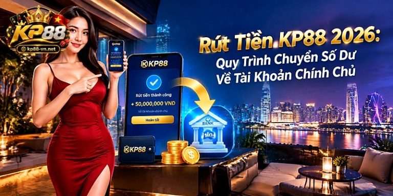 Rút Tiền KP88 2026: Quy Trình Chuyển Số Dư Về Tài Khoản Chính Chủ