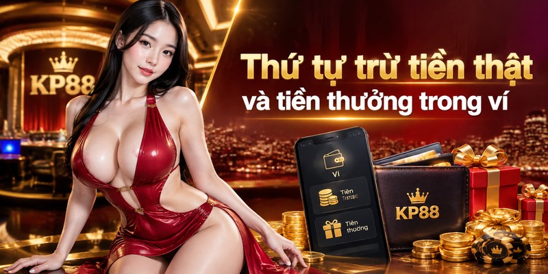 Thứ tự trừ tiền thật và tiền thưởng trong ví